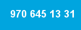 970 645 13 31